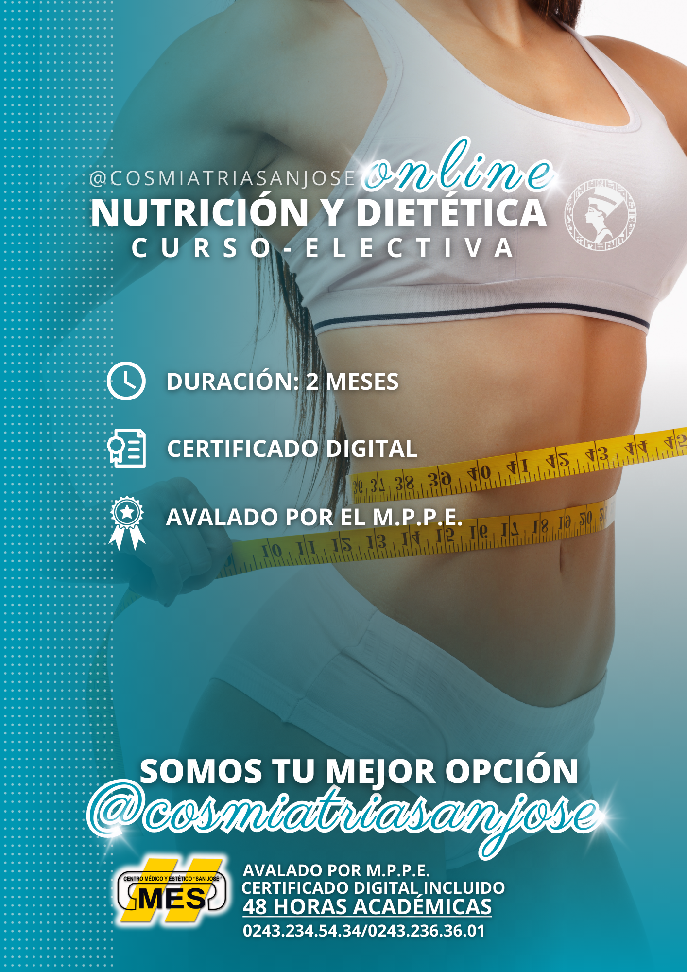 CURSO NUTRICIÓN Y DIETÉTICA ONLINE